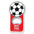 Soccer Ball Bottle Opener with Magnet